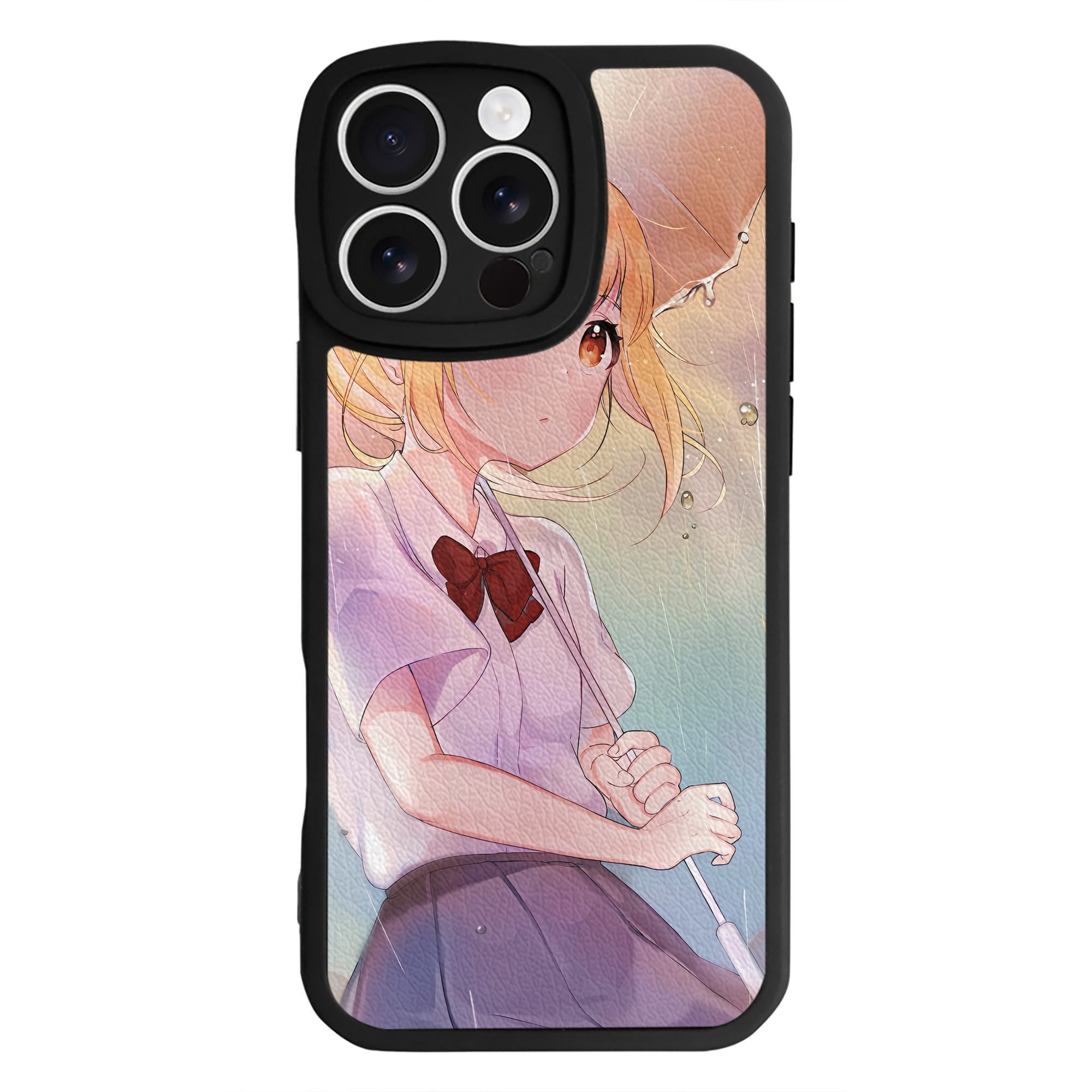 （画像用） ハイキュー!! Haikyu!! 【iPhone 16シリーズ対応】シリコンスマホケース（レザー調） 材質：シリコン
